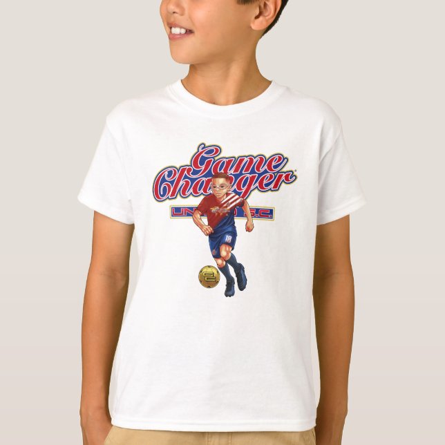Spelväxlarens Logotyp Boys-sökare T Shirt (Framsida)