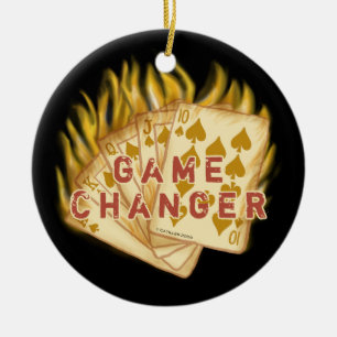 Spelväxlarpoker Ornament