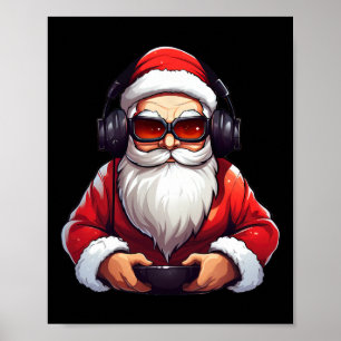 Spelvideospelsspelerspelsspelkontroll - julpajam poster