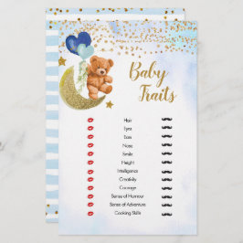 Spelvisningsprogram för Blue Barly Baby Traits Sho