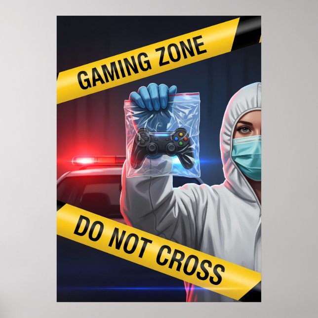 Spelzon - Överskrid Inte Poster (Framsidan)