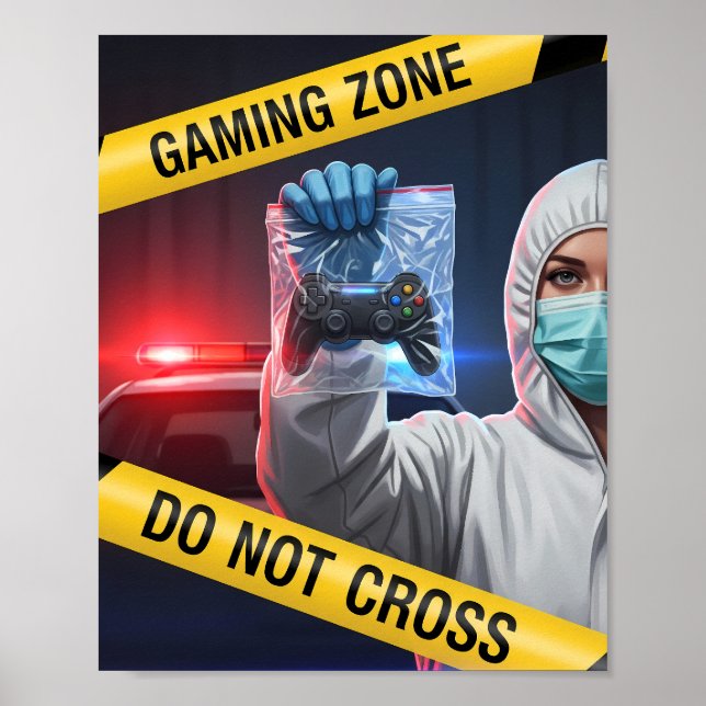 Spelzon - Överskrid Inte Poster (Framsidan)