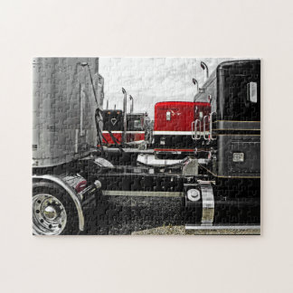 Spencer A modellerar det konstnärliga sköt pussel