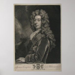 Spencer Compton, Earl av Wilmington Poster