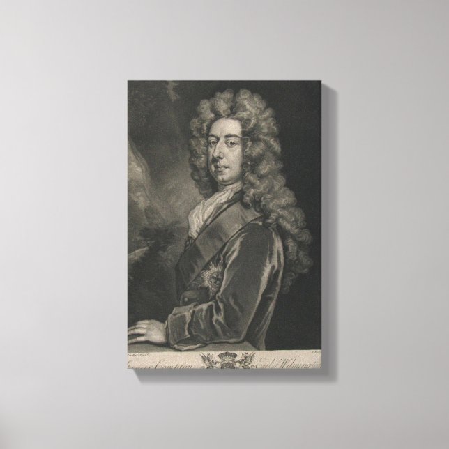 Spencer Compton, Earl of Wilmington Canvastryck (Framsida)