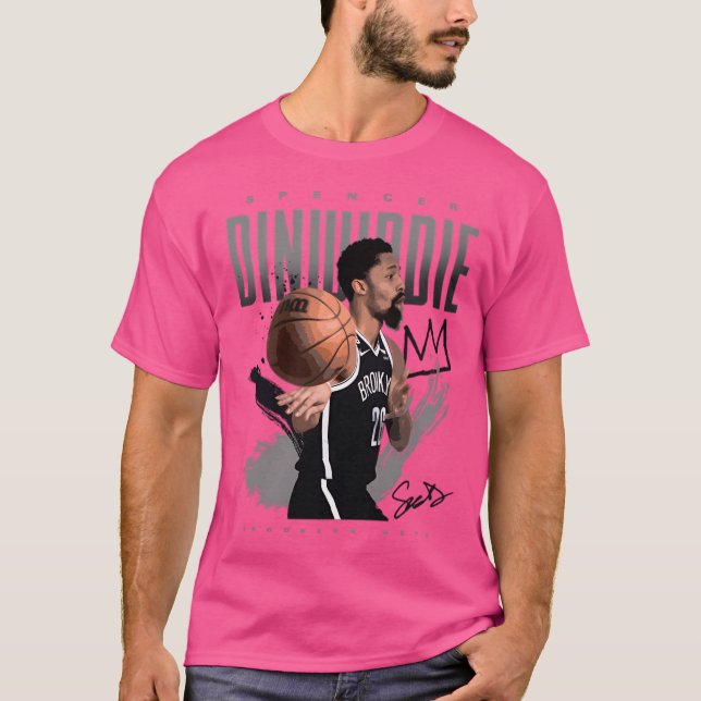 Spencer Dinwiddie Kung T Shirt (Framsida)