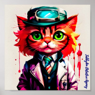 "Spencer" från Tabbykin Detektiv Agency Poster