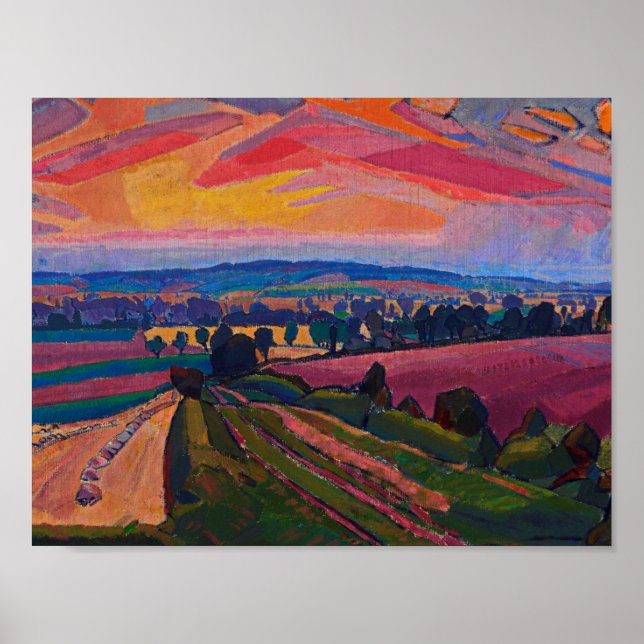 Spencer Gore - Icknield-vägen Poster (Framsidan)