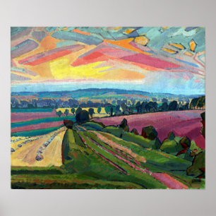 Spencer Gore Icknield-vägen Poster