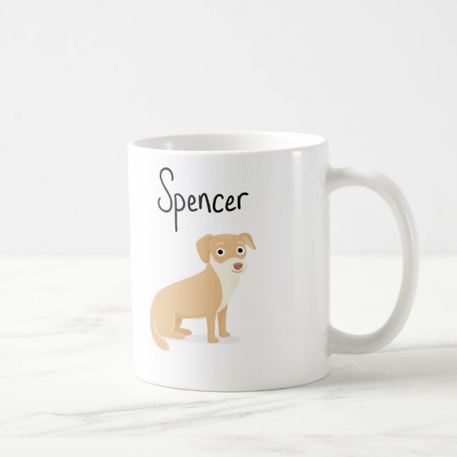 Spencer hunden! kaffemugg (Höger)