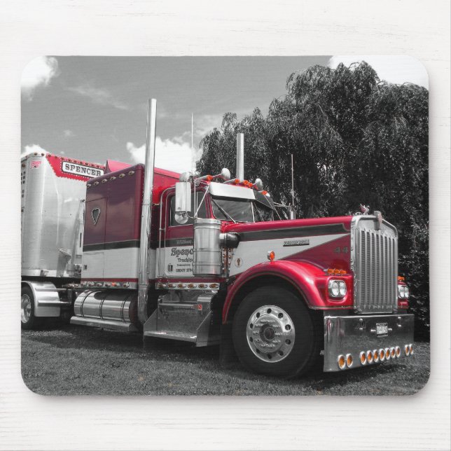 Spencer Kenworth W900A Mousepad Musmatta (Framsidan)