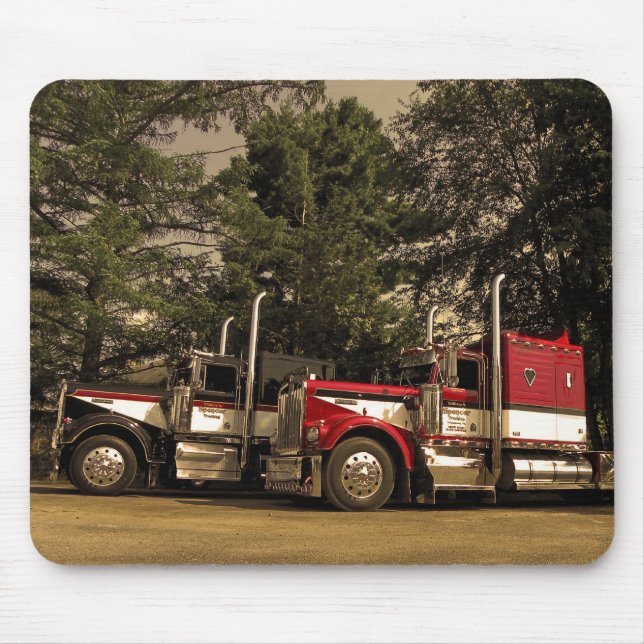 Spenceren Kenworth A modellerar Mousepad Musmatta (Framsidan)