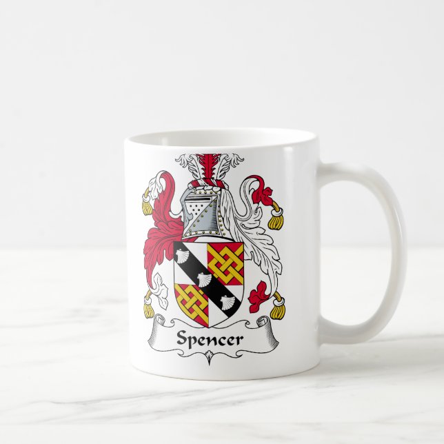 Spencerfamiljvapensköld Kaffemugg (Höger)
