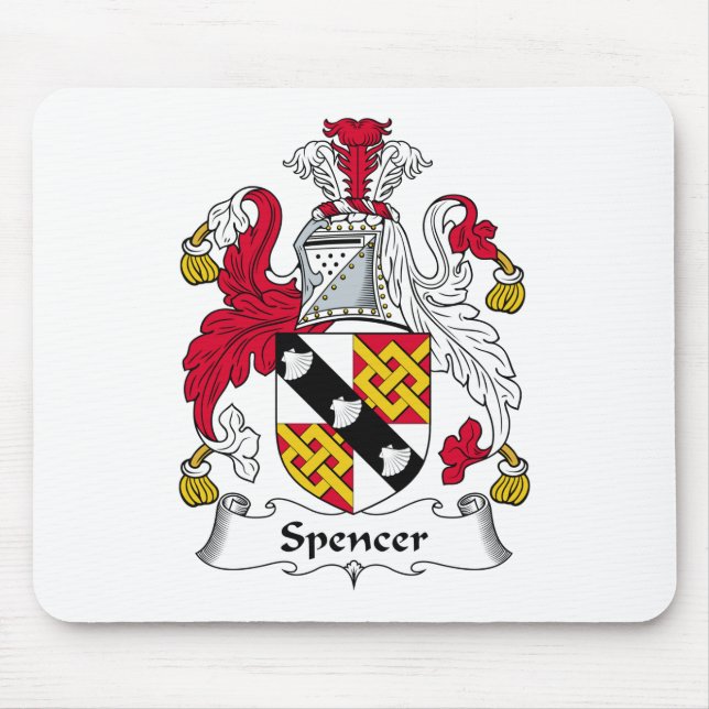 Spencerfamiljvapensköld Musmatta (Framsidan)