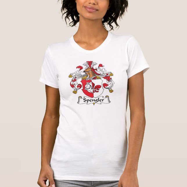 Spengler familjvapensköld tee (Framsida)