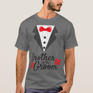 Speningsfest Bröllop Bror Till Brudgummen Present  T Shirt