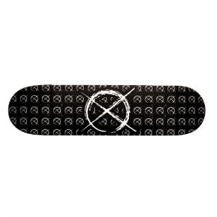 Spenslig man skateboard bräda 20,5 cm