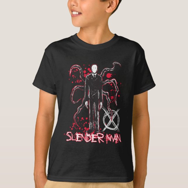 Spenslig man tee (Framsida)