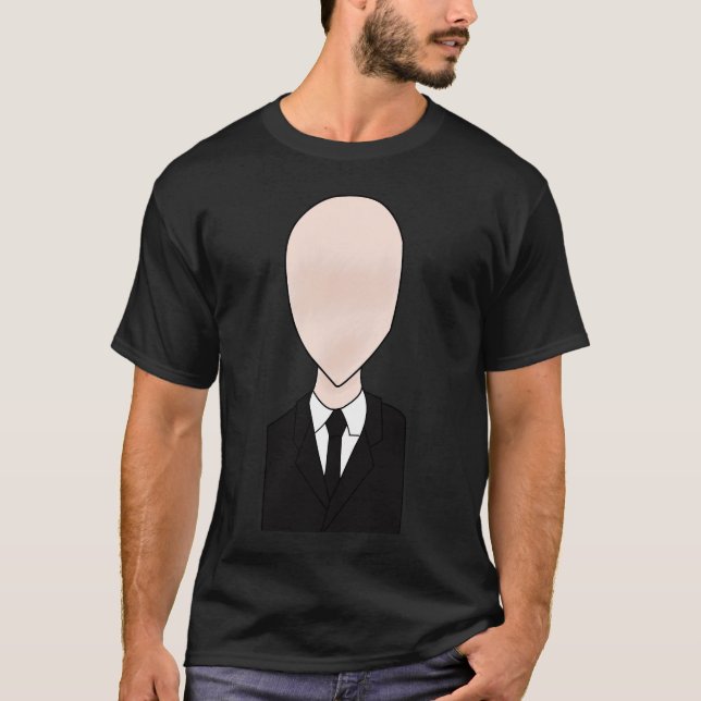 Spenslig manT-tröja T Shirt (Framsida)