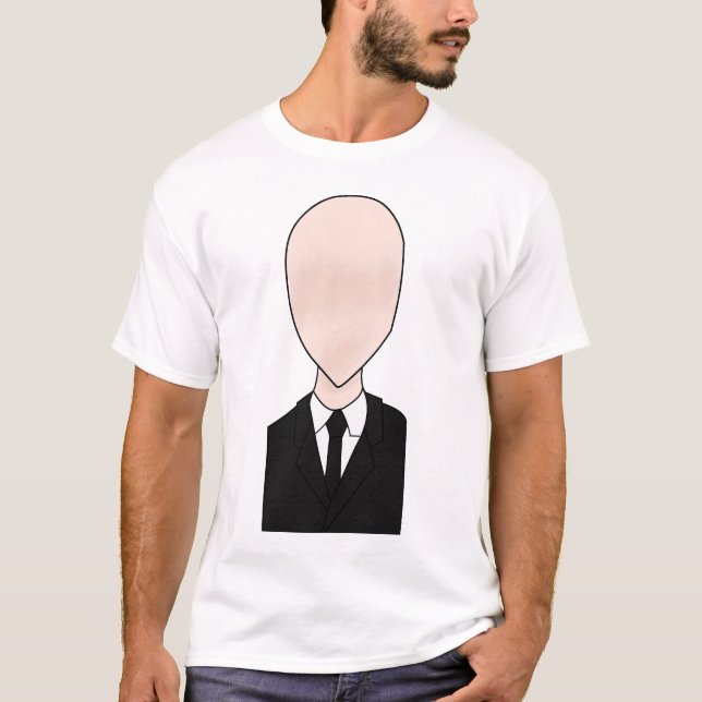 Spenslig manT-tröjavit Tee Shirt (Framsida)