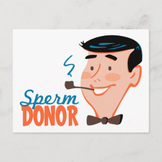 Sperm Donor-vykort Vykort
