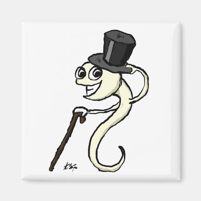 Sperm i Top hat Magnet (Framsidan)