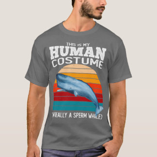 Sperm Whale Halloween Costume T Shirt