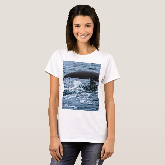 Sperm Whale T Shirt (Hel framsida)