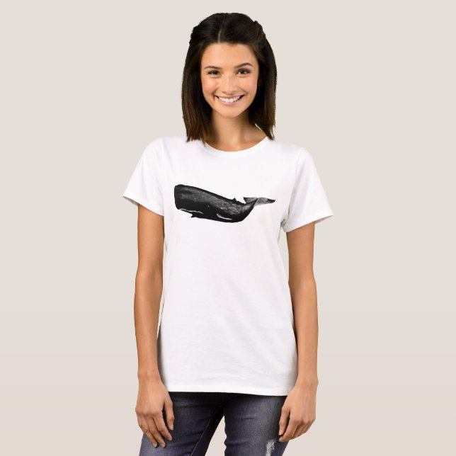 SPERM WHALE T SHIRT (Hel framsida)