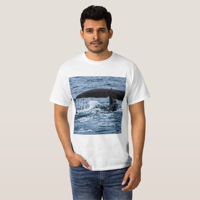 Sperm Whale T Shirt (Hel framsida)