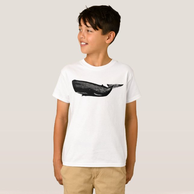SPERM WHALE T SHIRT (Hel framsida)