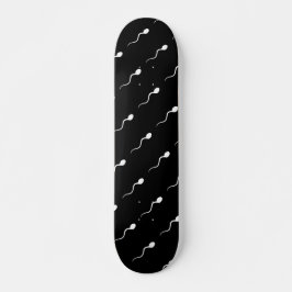 Sperma på hjul! mini skateboard bräda 18,7 cm