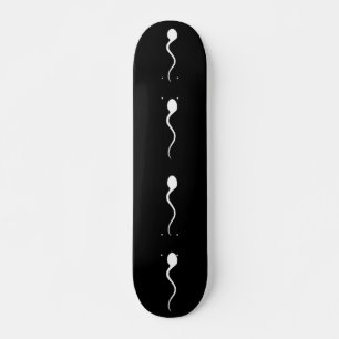 Sperma på hjul! skateboard bräda 20 cm
