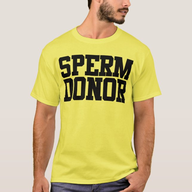 Spermaoljedosering T-shirt (Framsida)