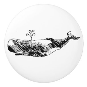 Spermwhale illustrerade knoppen knopp