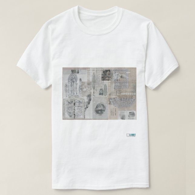 Spets och grace— framsidestryck T-shirt (Design framsida)