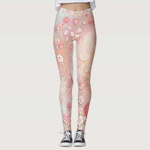 Spets och ljus leggings