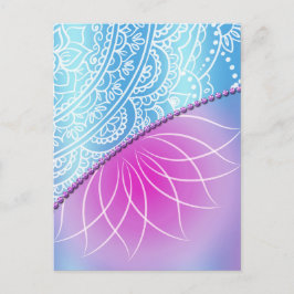 Spets & Pärl Födelsedagsinbjudan Vykort