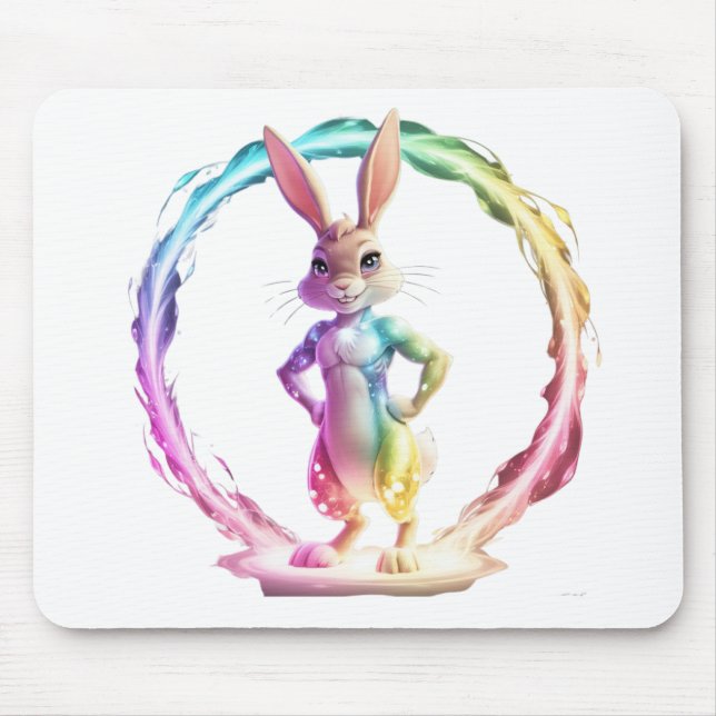 Spetsande Bunny Bliss Musmatta (Framsidan)