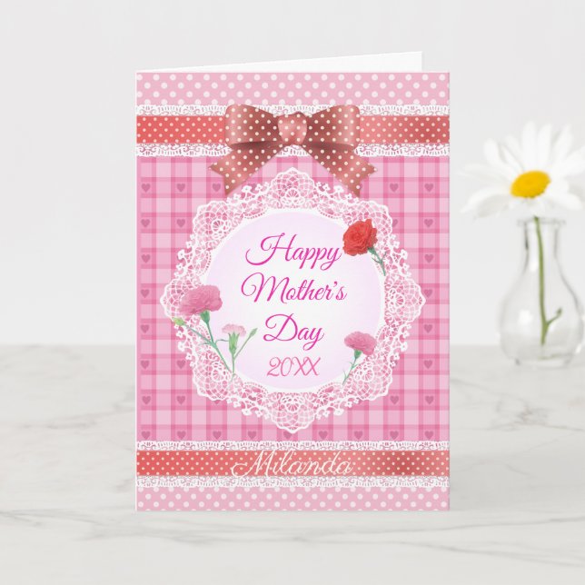 Spetsband Glad mors dag Kort (Liten växt)