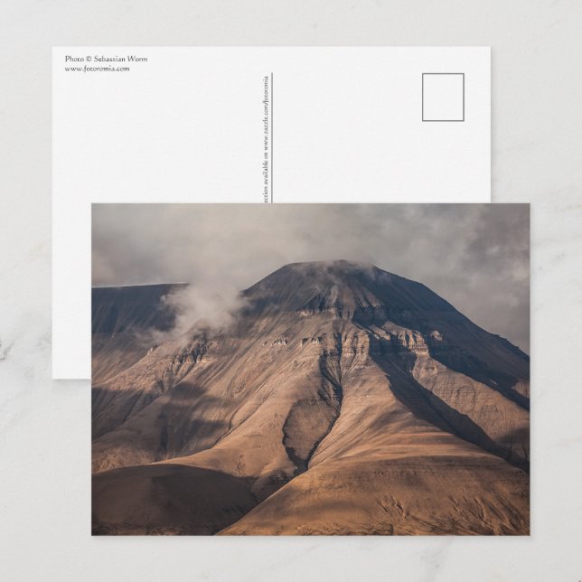 Spetsbergen Svalbard Vykort (Fram/baksida)