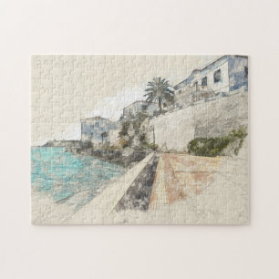Spetses Island Greece Jigszawa Puzzle - Scenia Gre Pussel