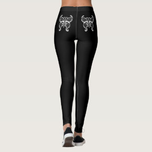 Spetsfjärilslegginningar Leggings