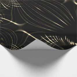 Spetsiga beige kurvor med lite ljus presentpapper