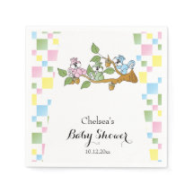 Spettigt babystövtema för ekorrar