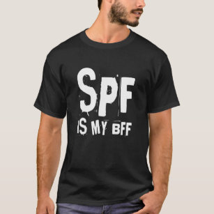 SPF är min BFF Dermatolog Dermatolog Sunscreen T Shirt