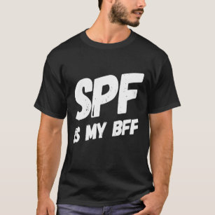SPF är min BFF Dermatolog Dermatolog Sunscreen T Shirt