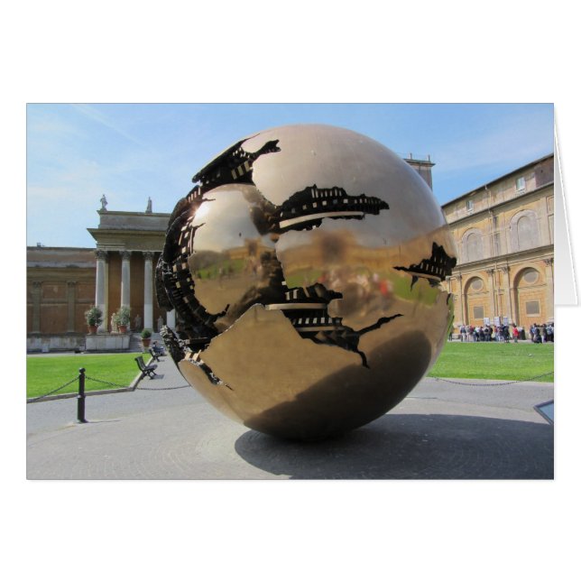 Sphere in the Vatican City OBS Kort (Framsidan Horizontal)