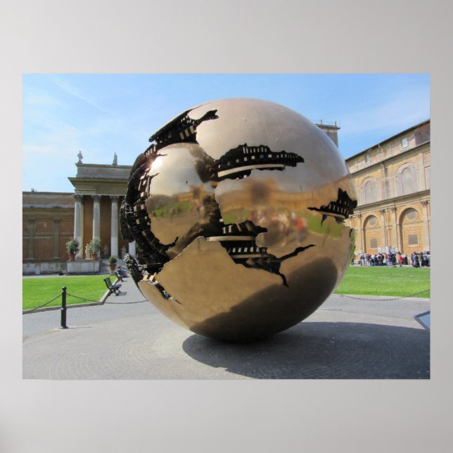 Sphere in the Vatican City Poster (Framsidan)