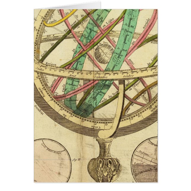 Sphere karta hälsningskort (Framsidan)